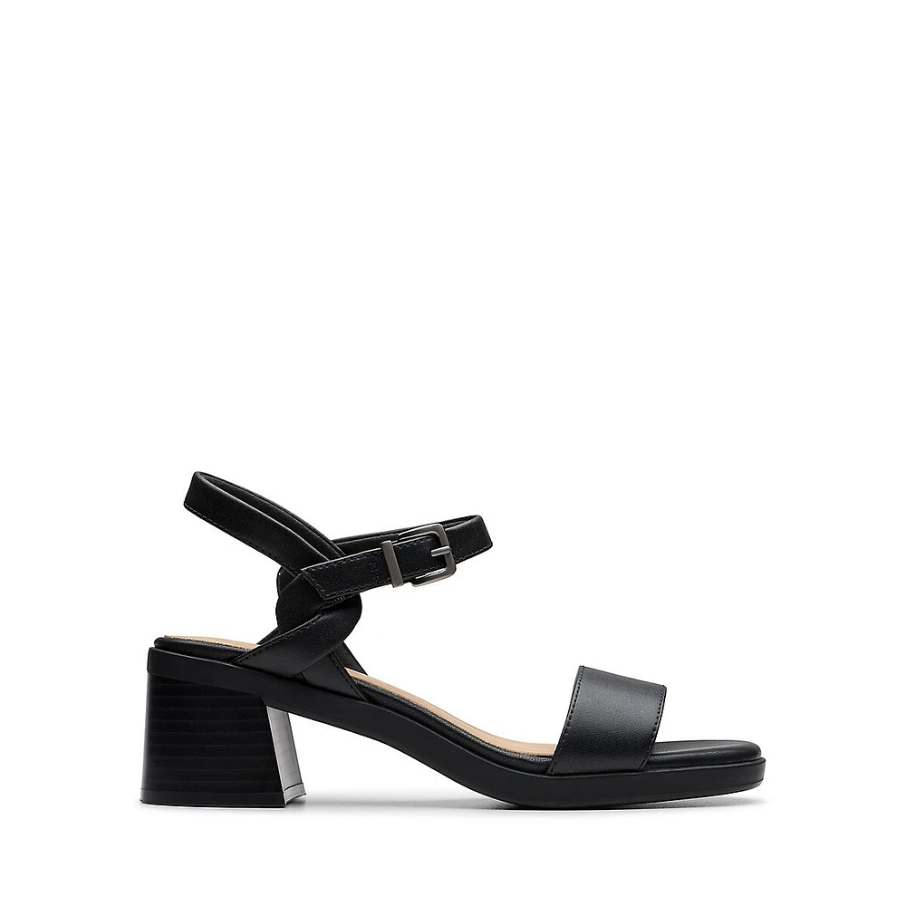 Jaylan Ray Mid-Heel Dress Sandals