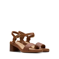 Jaylan Ray Mid-Heel Dress Sandals