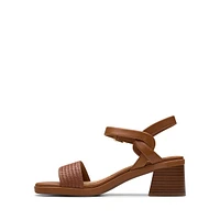 Jaylan Ray Mid-Heel Dress Sandals