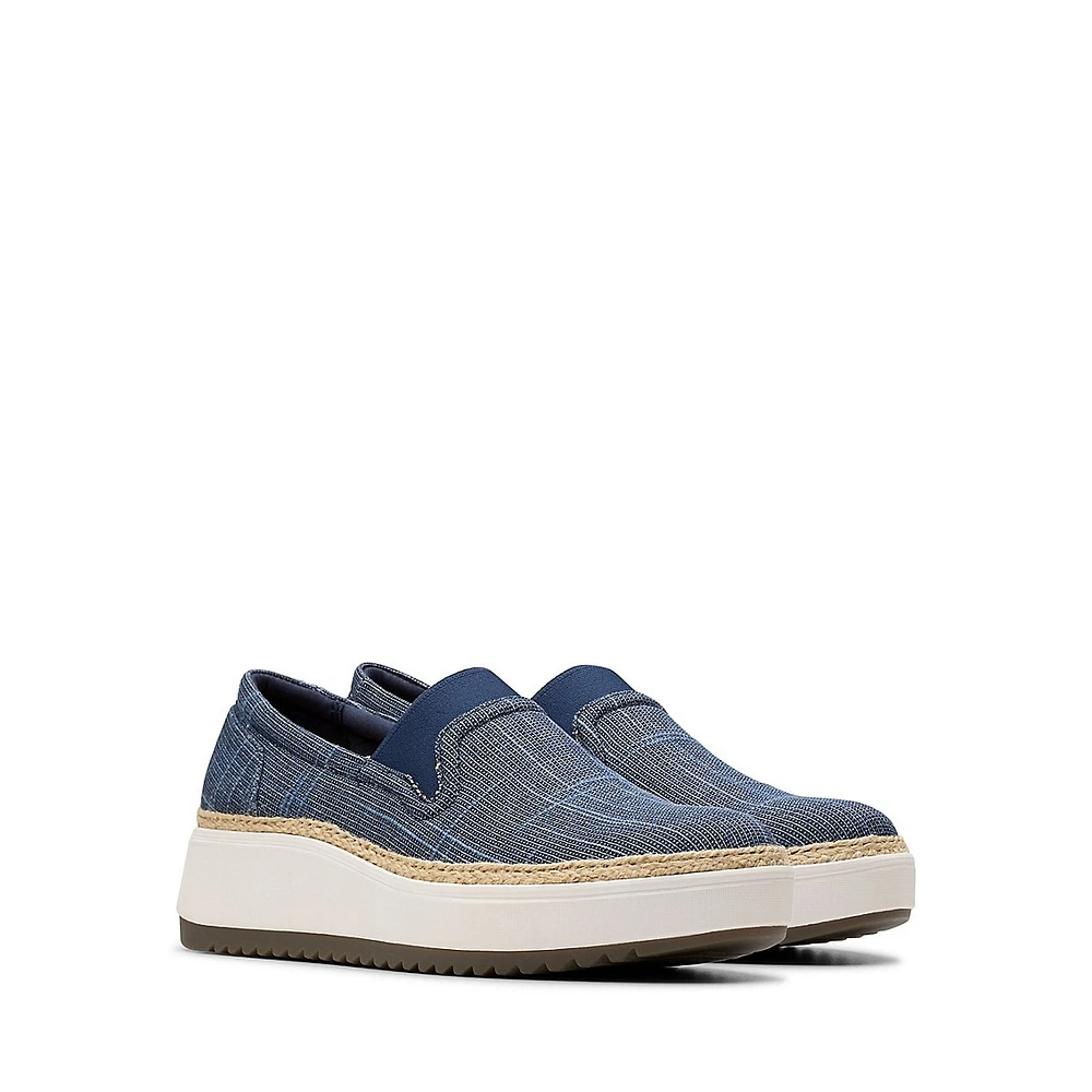 Women's Zylah Sky Slip-On Platform Espadrille Loafers