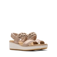 Wrenly Eve Leather Platform Sandals
