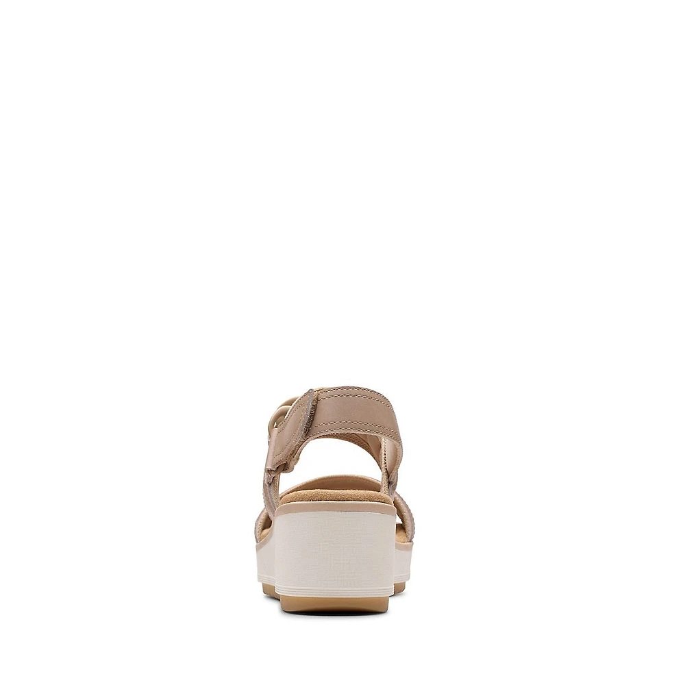 Wrenly Eve Leather Platform Sandals