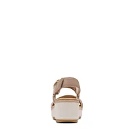 Wrenly Eve Leather Platform Sandals