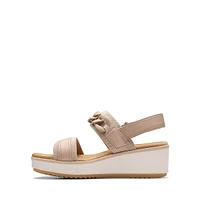 Wrenly Eve Leather Platform Sandals