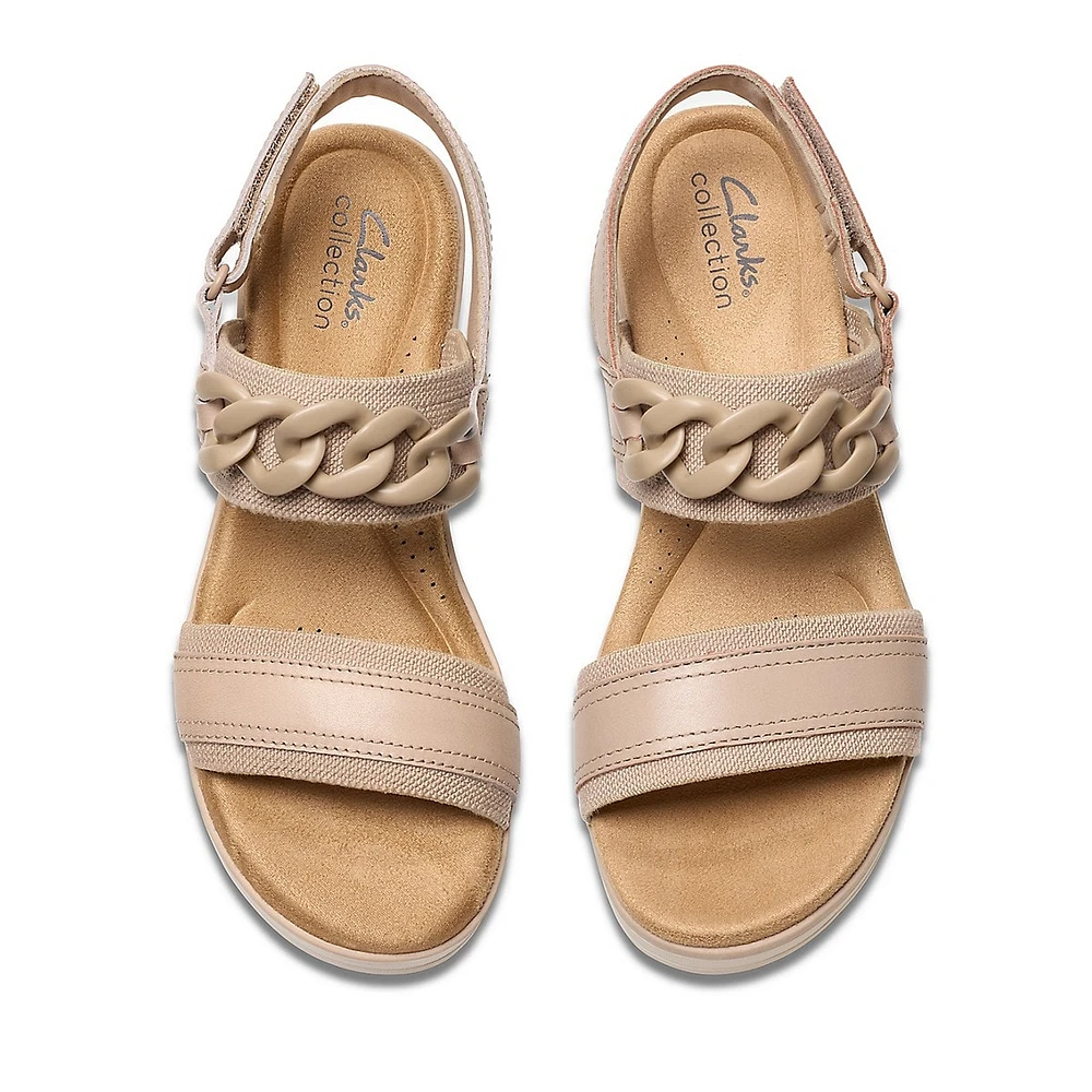 Wrenly Eve Leather Platform Sandals