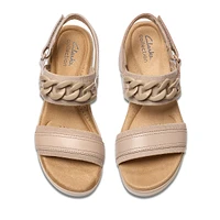 Wrenly Eve Leather Platform Sandals