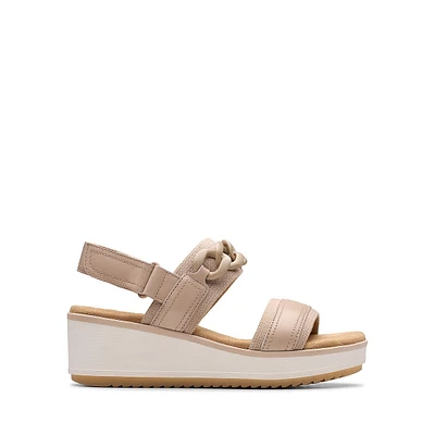 Wrenly Eve Leather Platform Sandals