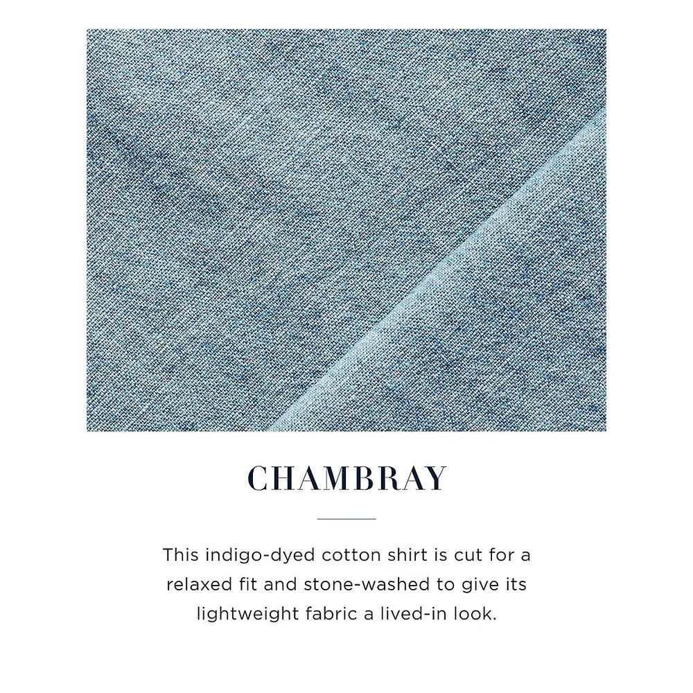 Classic Fit Chambray Shirt