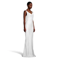 Maria Fitted Cowlneck Gown