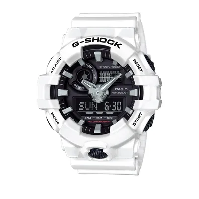 Montre analogique G-Shock avec bracelet en résine
