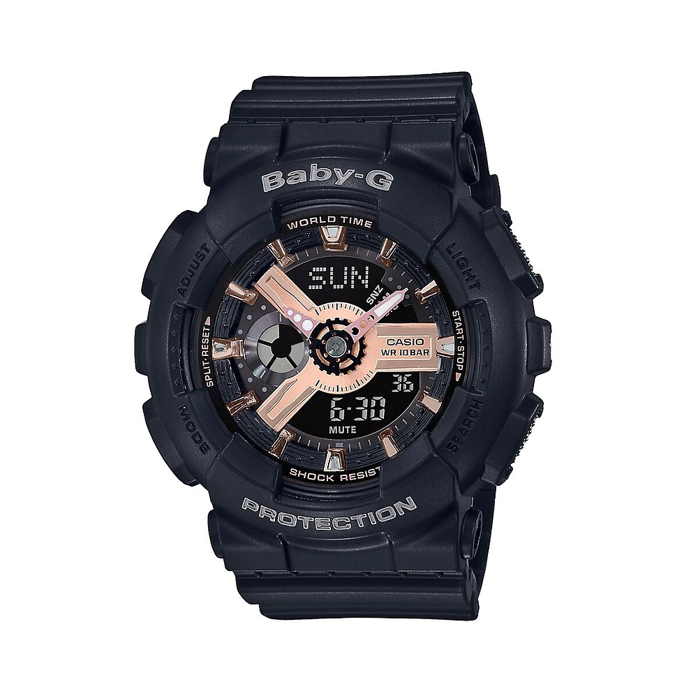 Baby G Digital Watch BA110RG-1A