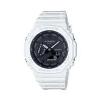 Montre numérique à bracelet en acier inoxydable et en résine G-Shock, GA2100-7A