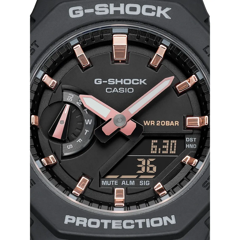 G Shock Womens GA-2100 Watch GMAS2100-1A