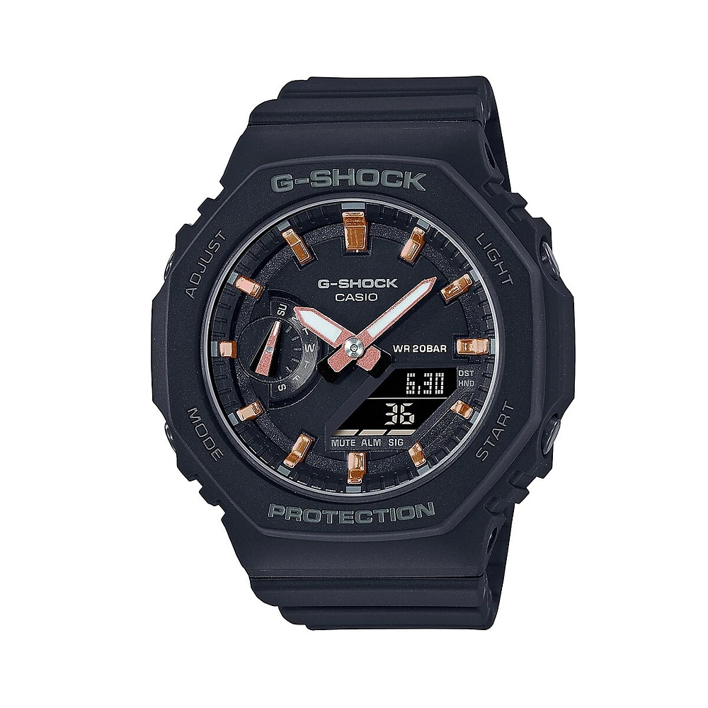 G Shock Womens GA-2100 Watch GMAS2100-1A