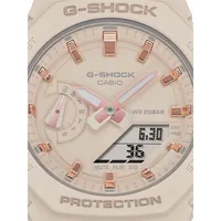 Montre G-Shock avec bracelet en résine, GMAS2100-4A