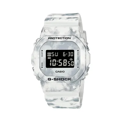 G-Shock Ltd Snow Camo Digital Watch DW5600GC-7