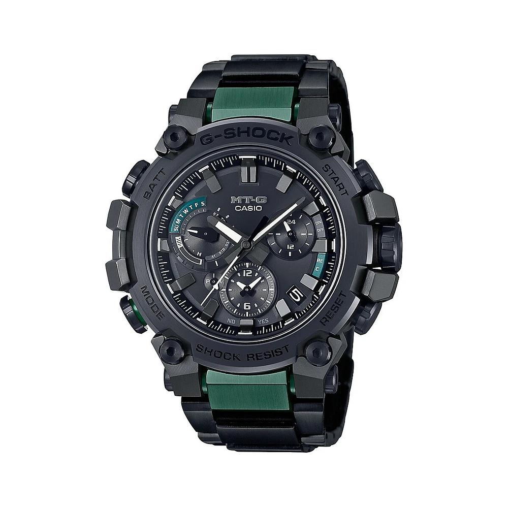 G Shock MTG Stainless Steel Watch​ MTGB3000BD-1A2