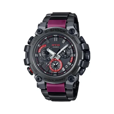 MTG G-Shock Stainless Steel Bracelet Analog Watch MTGB3000BD-1A