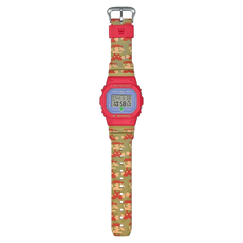 Ltd Super Mario Bro Digital Watch ​DW5600SMB-4CR