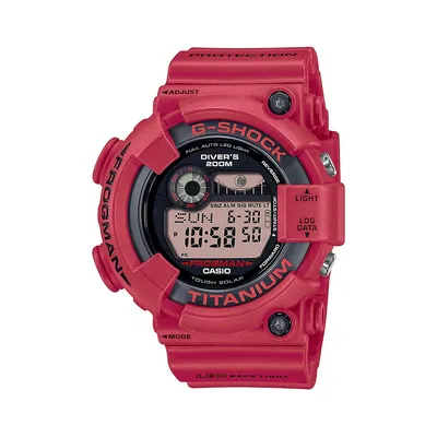 30th Anniversary Frogman G-Shock Resin aand Titanium Digital Watch GW8230NT-4