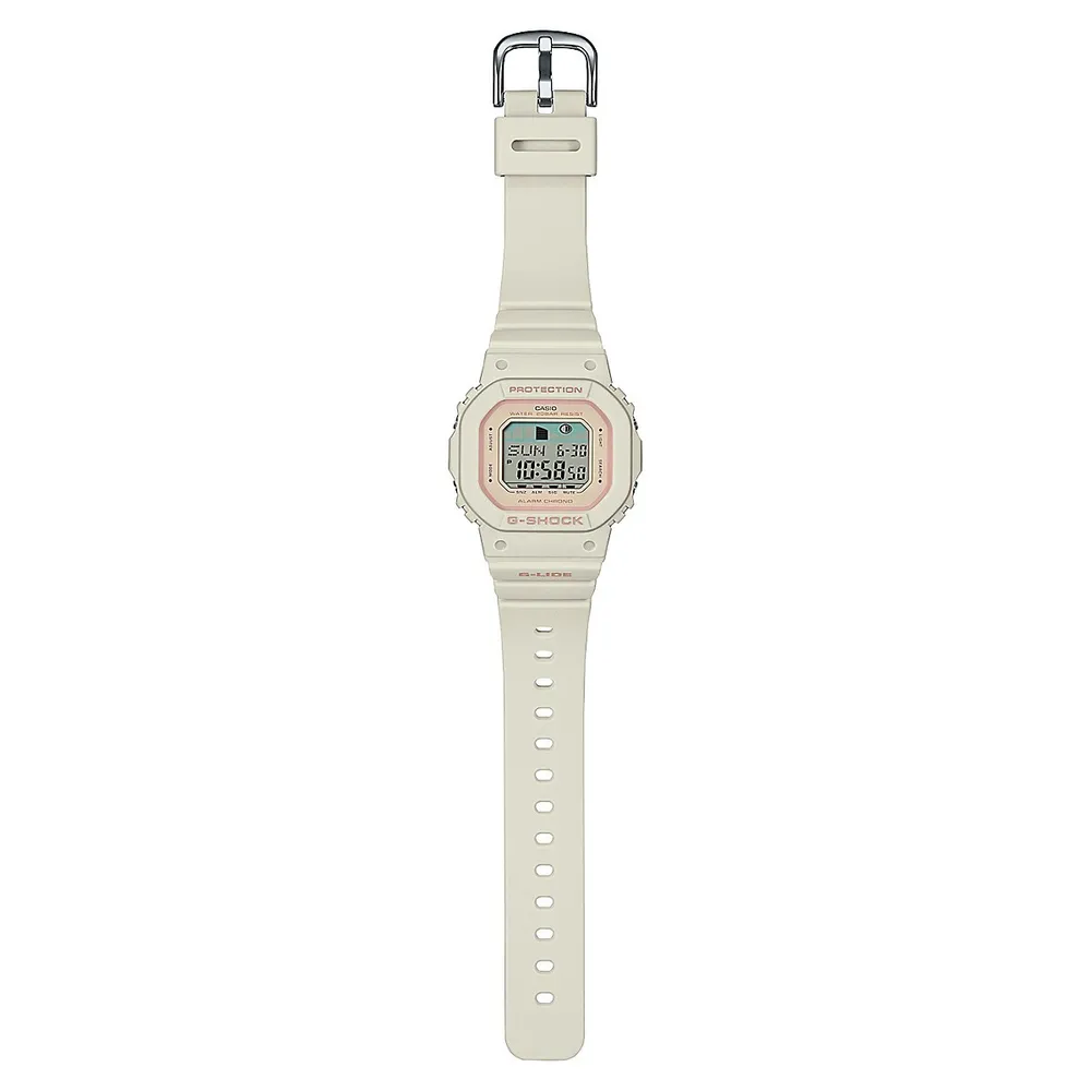 G-Lide G Shock Resin Strap Watch GLX-S5600-7