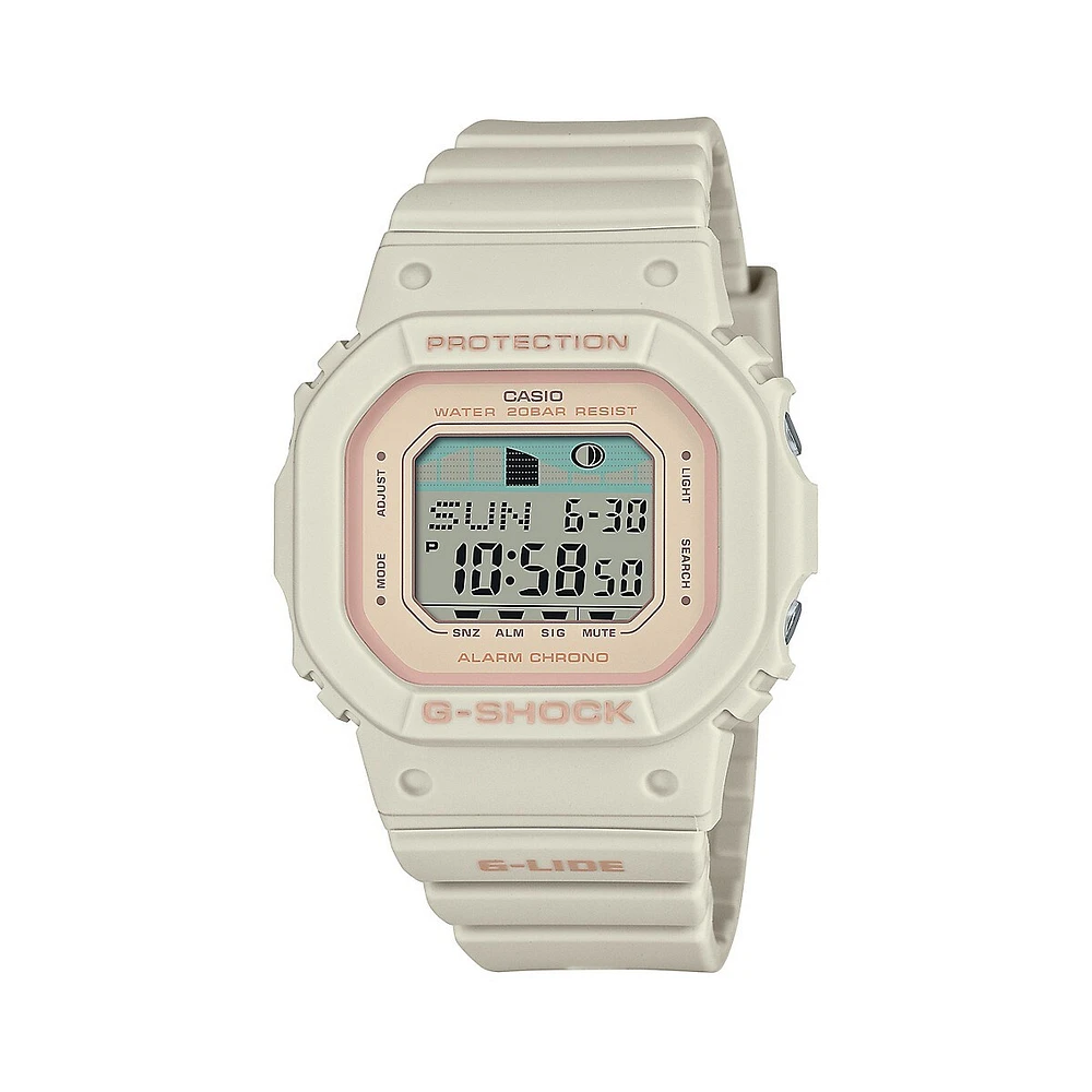 G-Lide G Shock Resin Strap Watch GLX-S5600-7