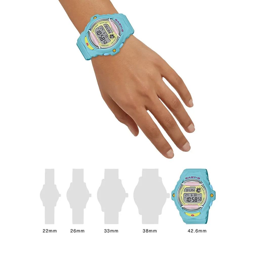 Beach Colours Baby G Resin Strap Watch BG169PB