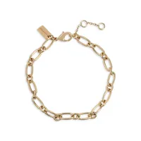 Goldtone Starter Chain Link Bracelet