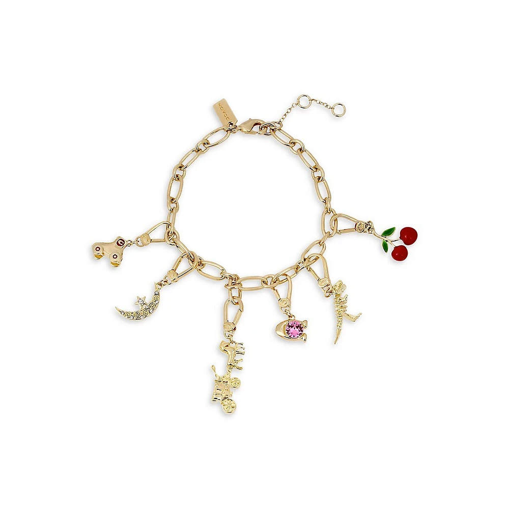 Goldtone Starter Chain Link Bracelet