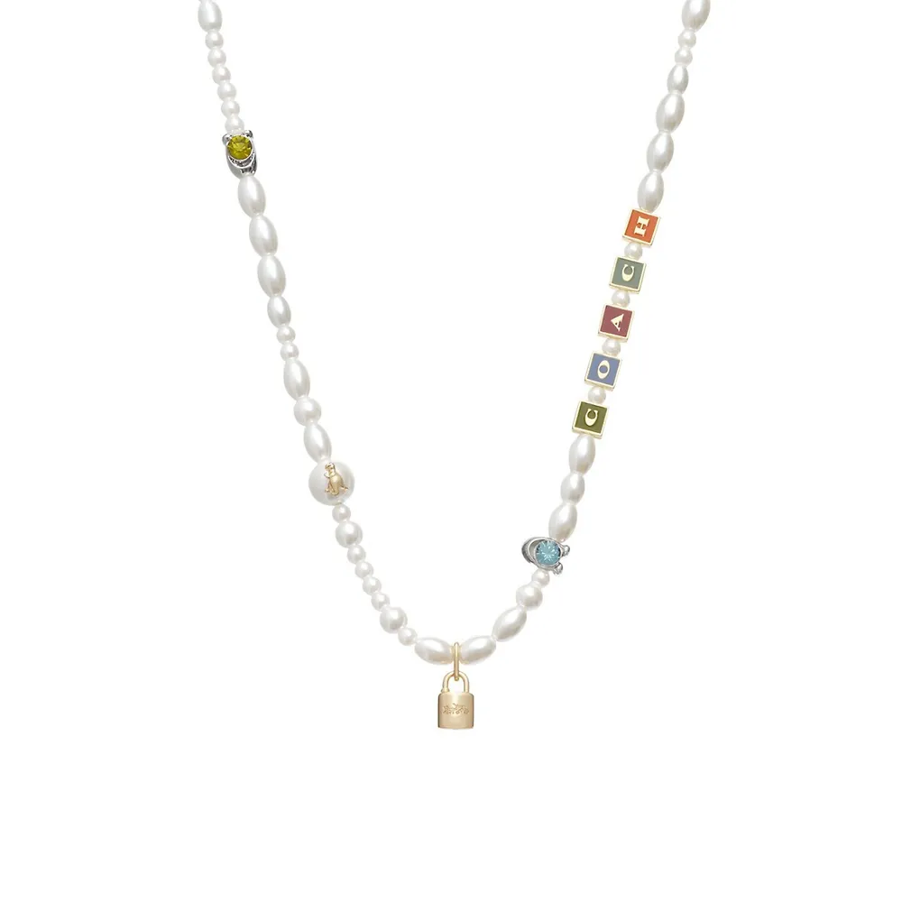 COACH® Outlet | Pearl Signature Necklace