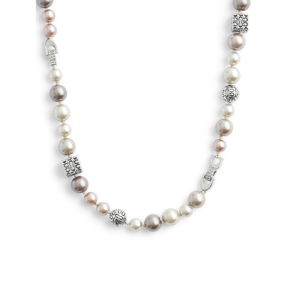 Signature Mixed-Bead Strand Necklace