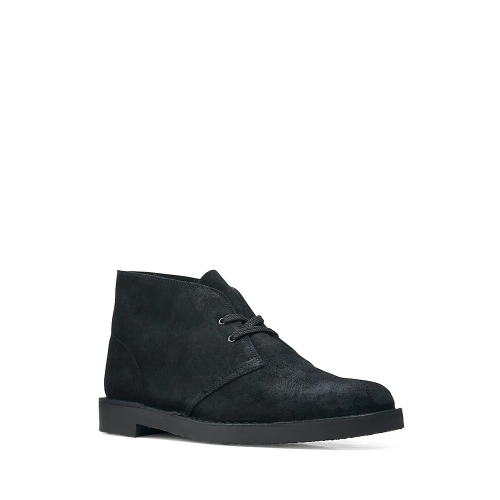 Bushacre 3 Waxy Suede Lace-Up Chukka Boots