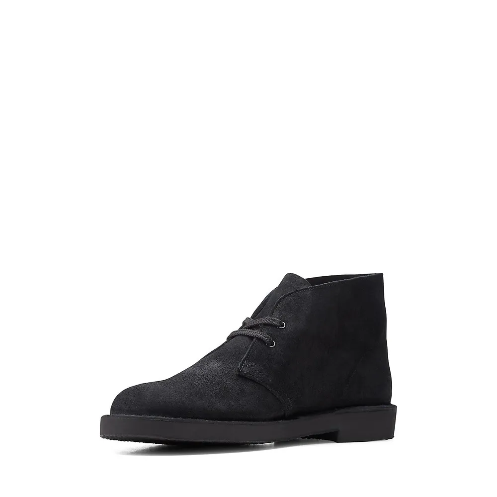 Bushacre 3 Waxy Suede Lace-Up Chukka Boots