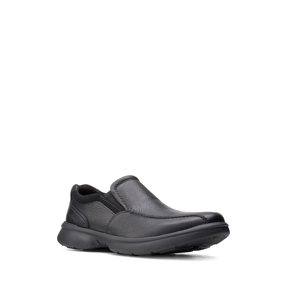 Bradley Step Slip-On Casual Driving Moc Leather Loafers