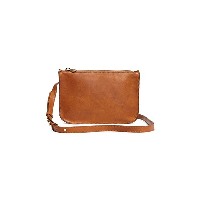 Simple Leather Crossbody Bag