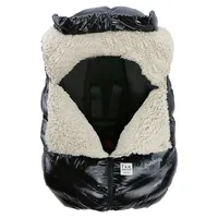 Faux Fur-Trim Cocoon Car Seat Cover