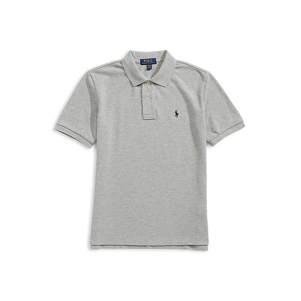 Polo classique en coton pour garçon