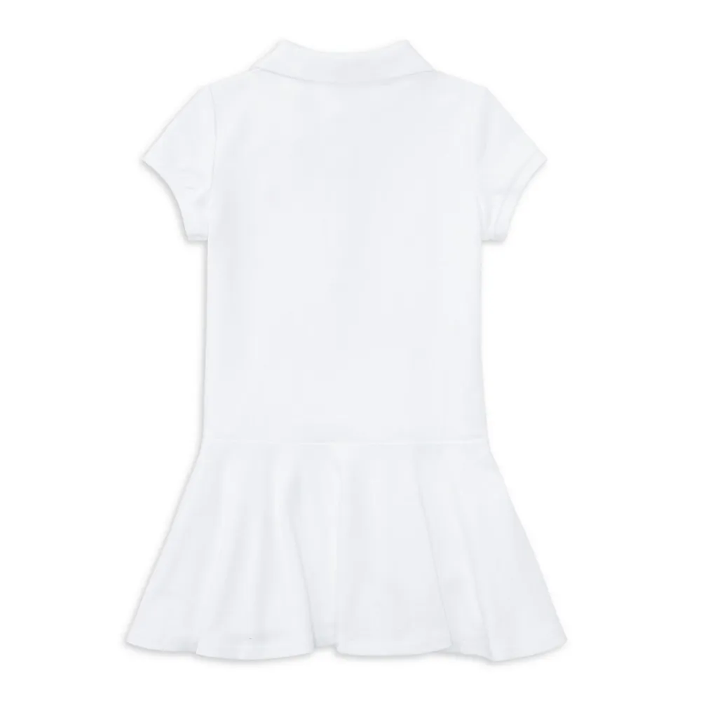 Little Girl's Short-Sleeve Polo Dress