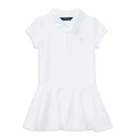 Little Girl's Short-Sleeve Polo Dress