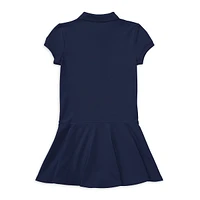 Girl's Easy-Fit Polo Dress