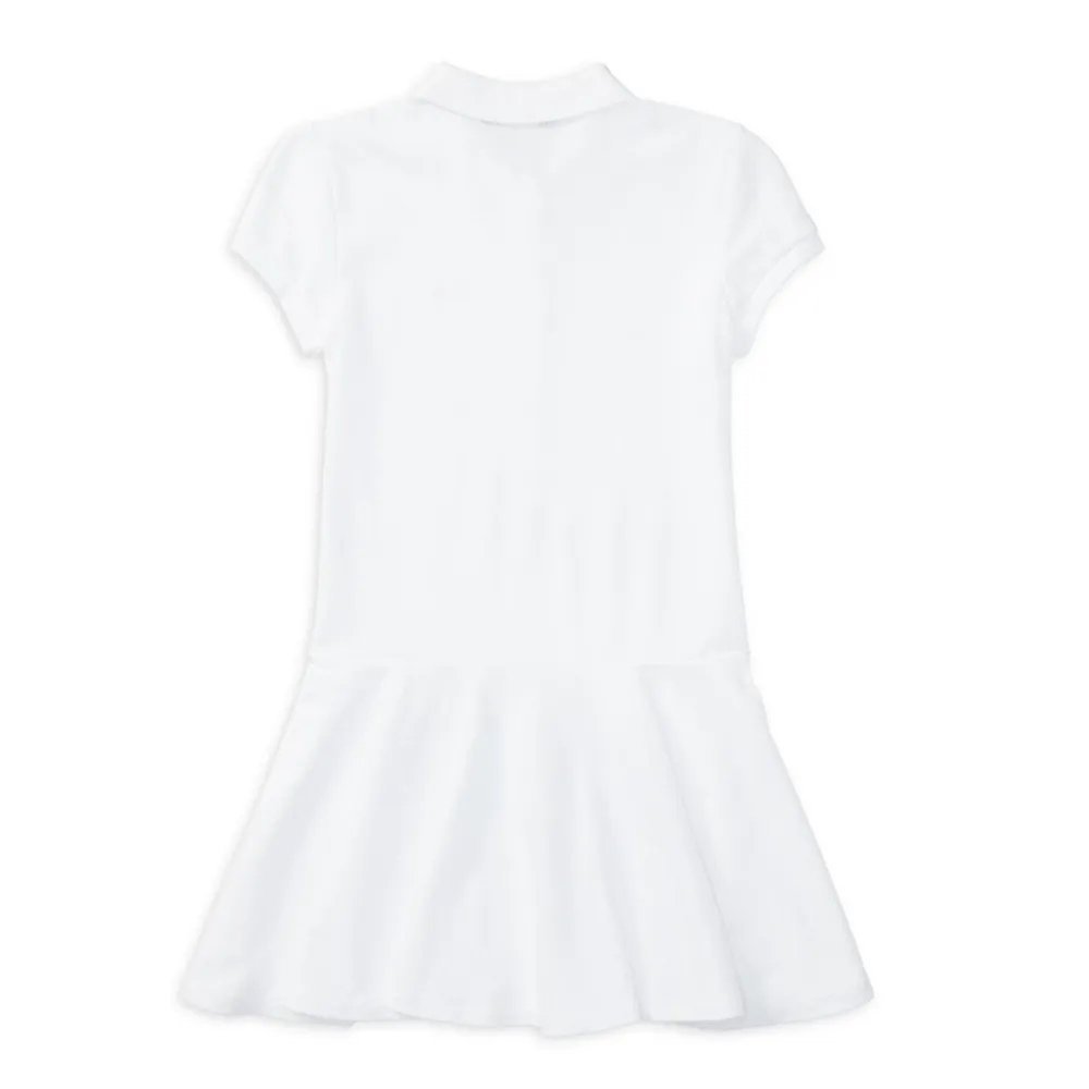 Girl's Easy-Fit Polo Dress