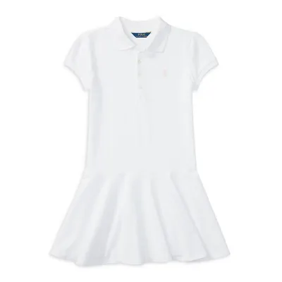 Girl's Easy-Fit Polo Dress