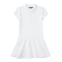 Girl's Easy-Fit Polo Dress