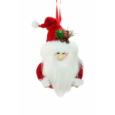Hanging Santa (pack Of 4)