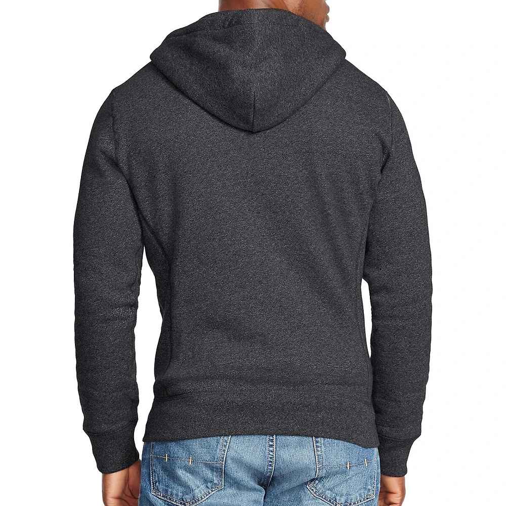 Full-Zip Fleece Hoodie