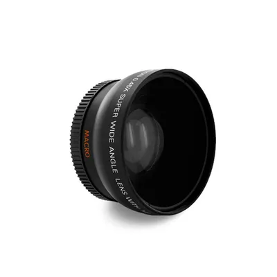 40.5mm Hd Multi-coated .43x Professional Wide Angle Lens With Macro