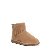 Women's Demi Suede & Wool-Blend Ankle Boots