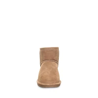 Women's Demi Suede & Wool-Blend Ankle Boots