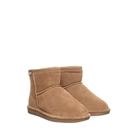 Women's Demi Suede & Wool-Blend Ankle Boots