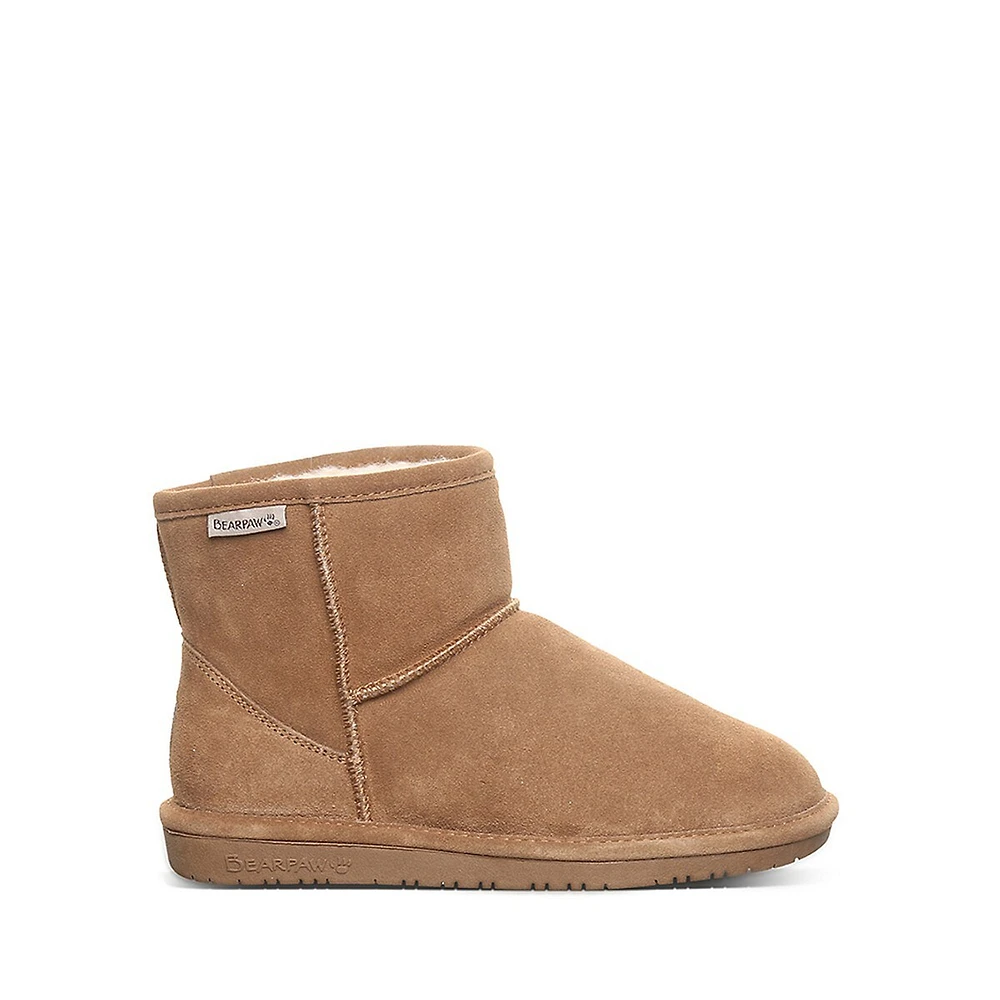 Women's Demi Suede & Wool-Blend Ankle Boots